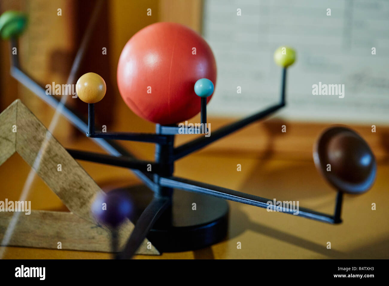Solar system model Stock Photo
