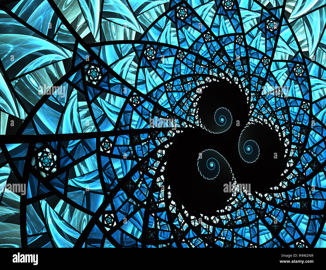 Geometric Design Mosaic Texture Stained Glass Effect Artistic Abstraction Composed Of Virtual Stained Glass Fragments On The Subject Art Craft And Stock Photo Alamy