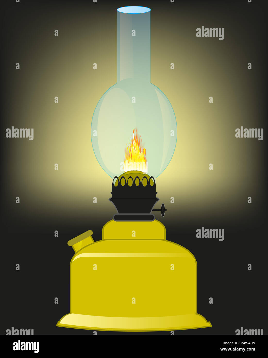 Kerosine lamp and light Stock Photo Alamy