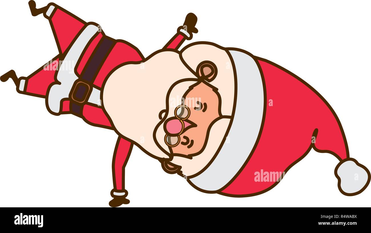 santa claus moving avatar character Stock Vector Image Art Alamy