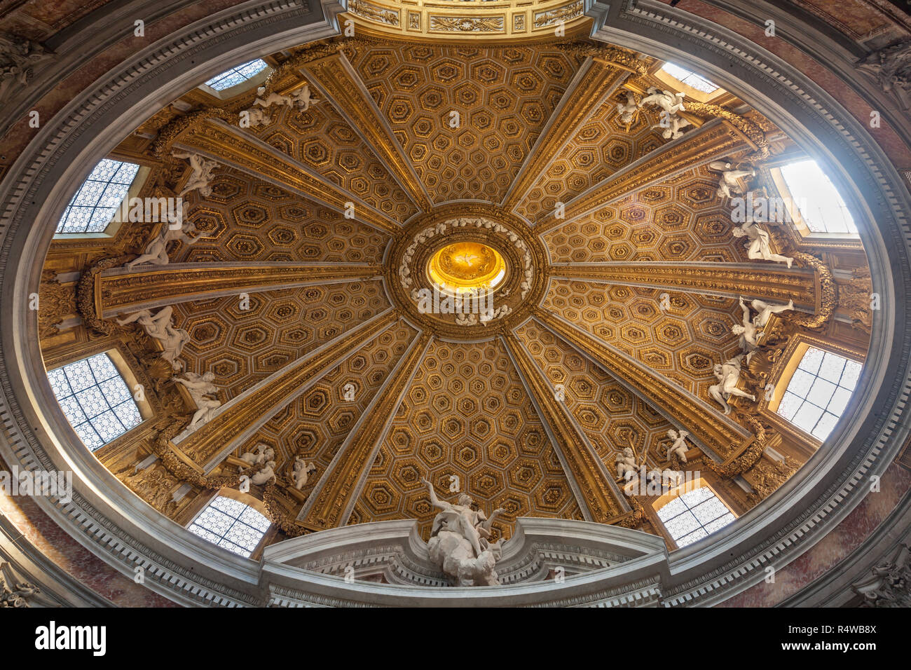 Sant'Andrea al Quirinale, Rome, Italy Stock Photo