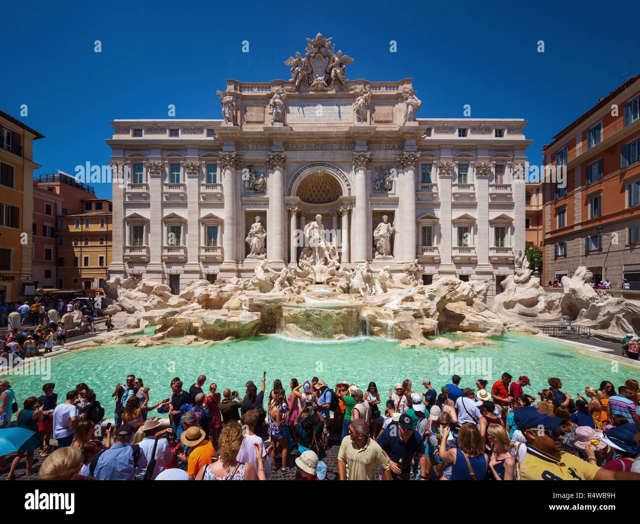 Trevi Fountain, Rome, Italy Stock Photo