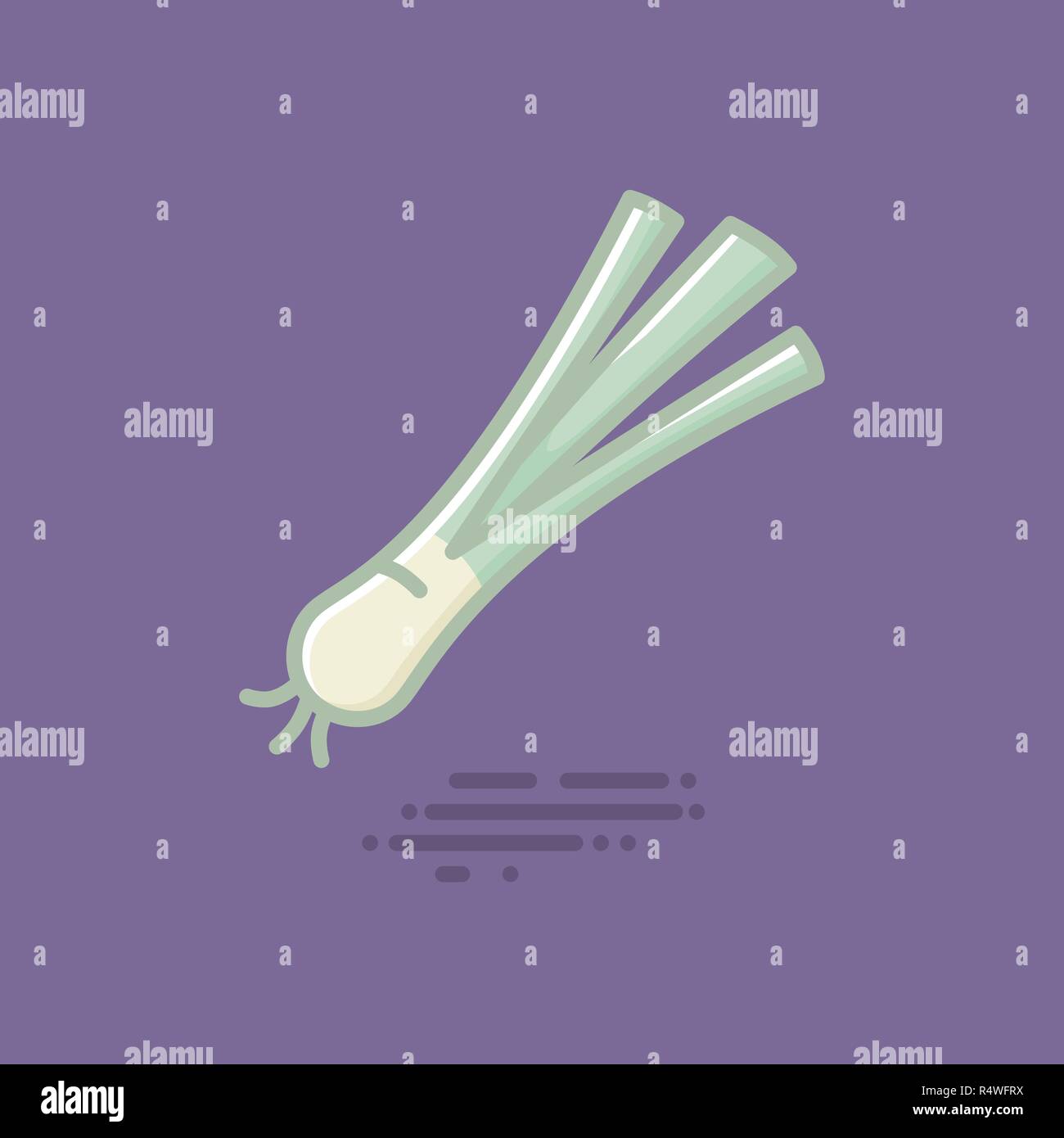 Spring onion line drawing hi-res stock photography and images - Alamy