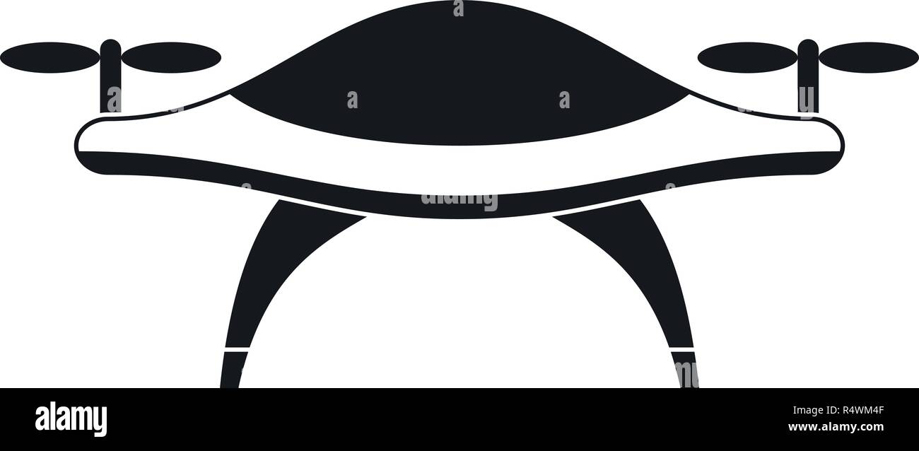 Concept drone icon. Simple illustration of concept drone vector icon ...