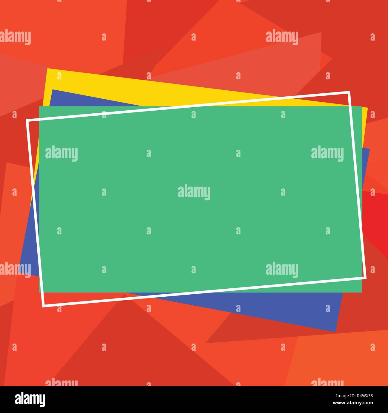 Design business Empty template isolated Minimalist graphic layout ...
