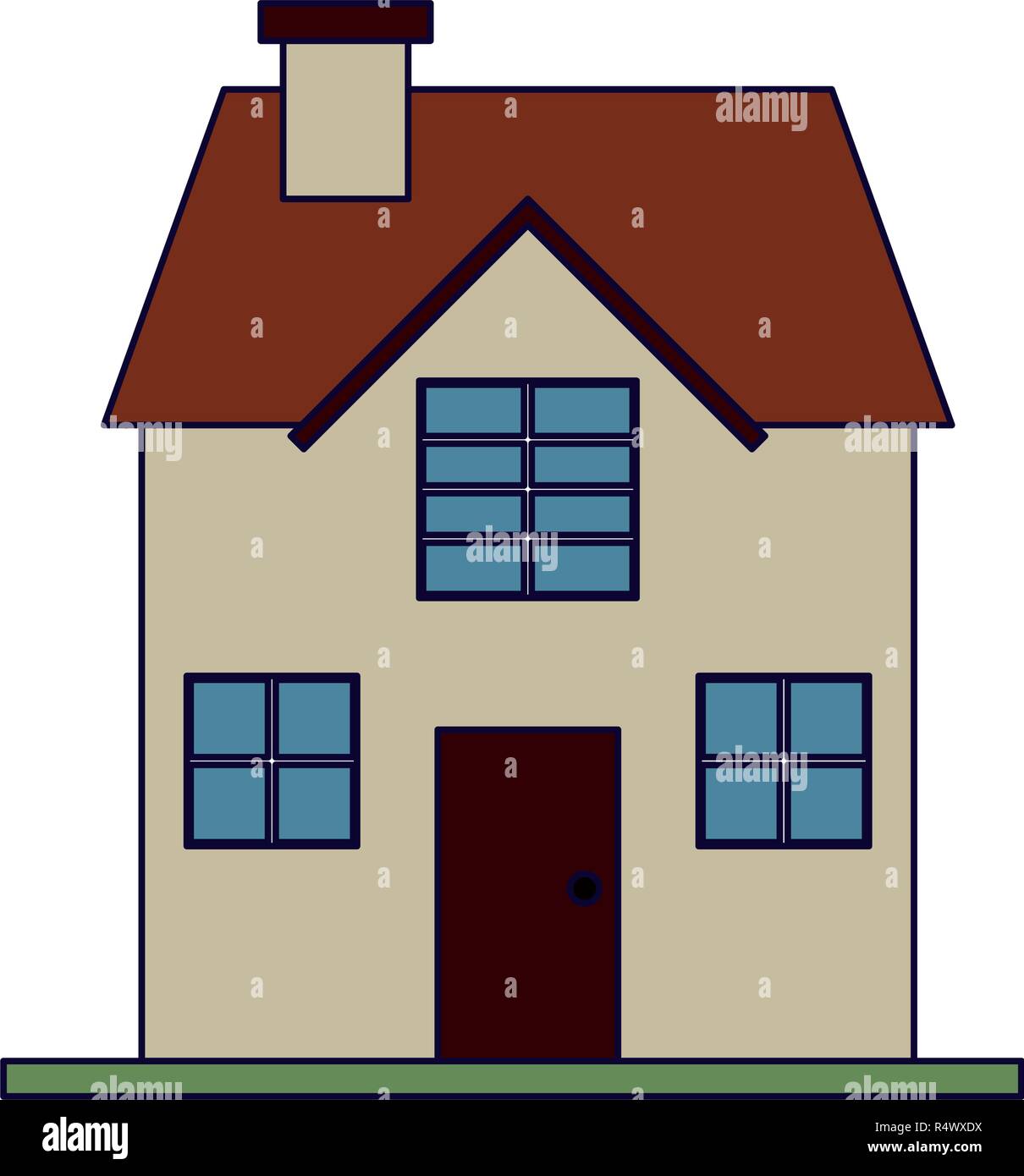 Real estate house Stock Vector Image & Art - Alamy