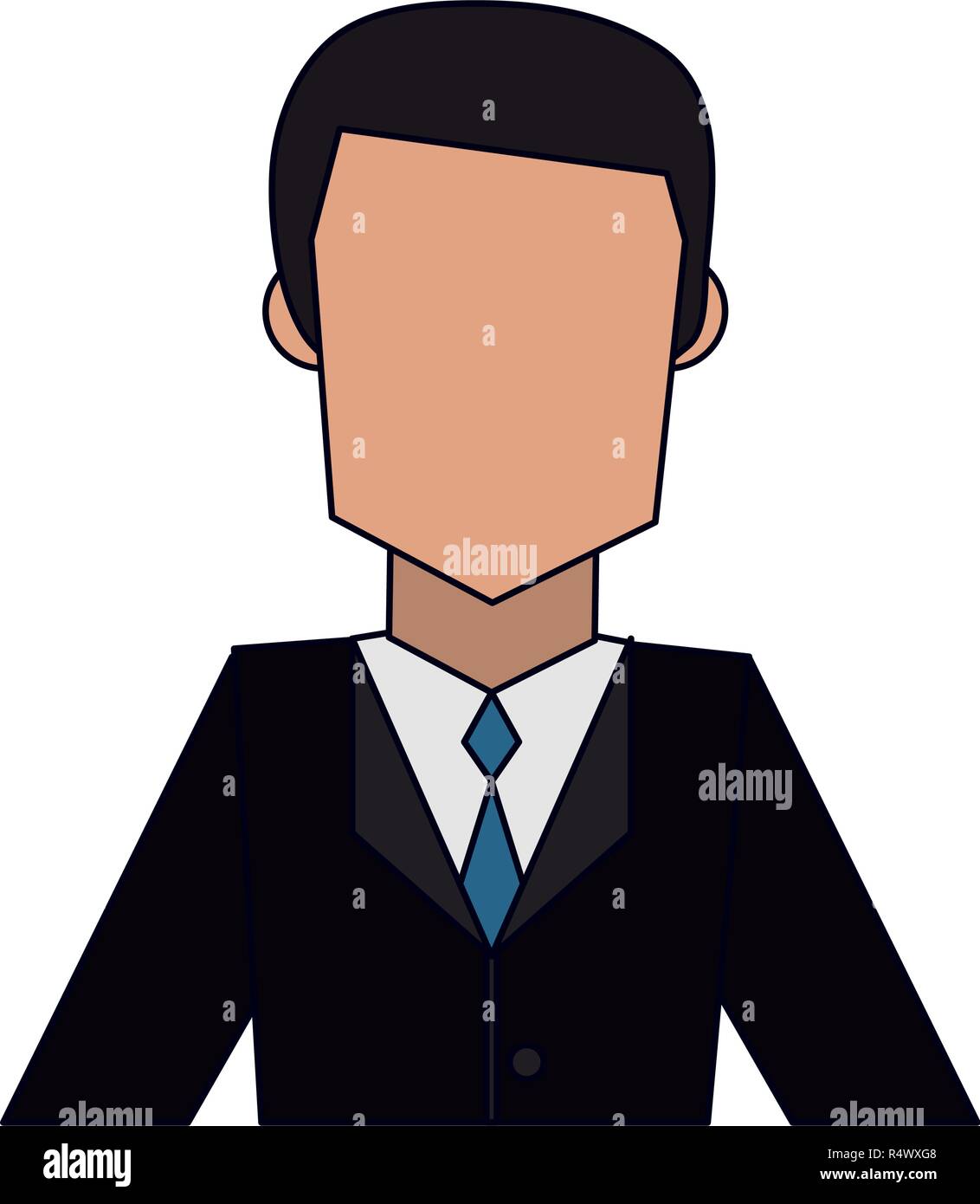 Businessman avatar profile Stock Vector Image & Art - Alamy