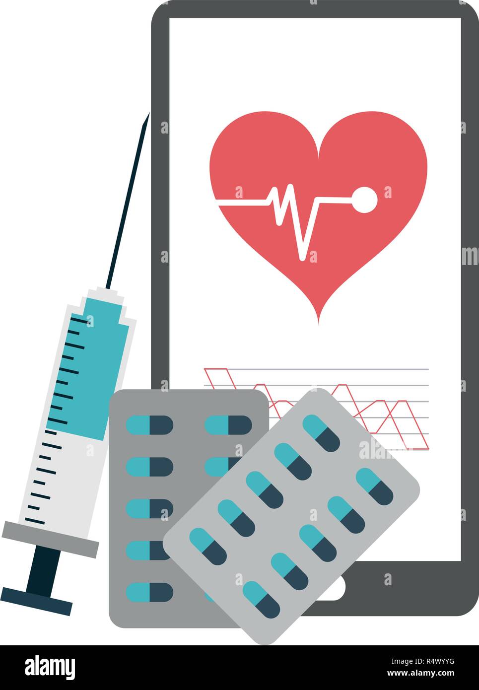 Medical elements and symbols Stock Vector Image & Art - Alamy