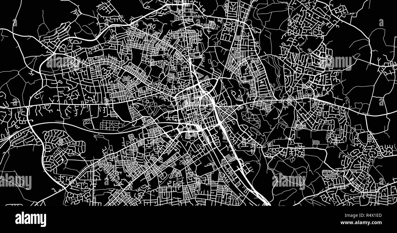 Bolton aerial Stock Vector Images Alamy