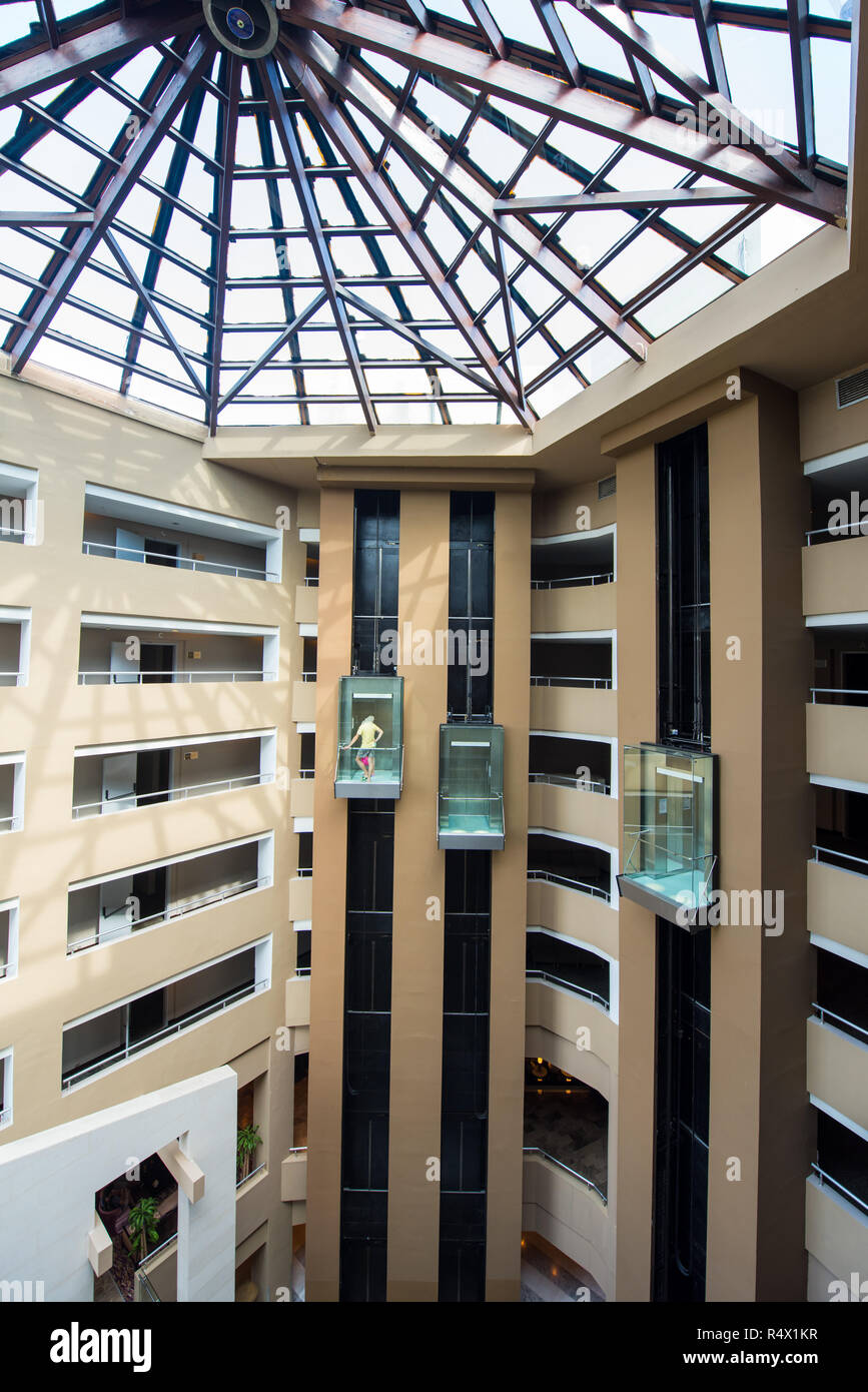 Luxury lobby interior of a modern hotel resort Stock Photo - Alamy