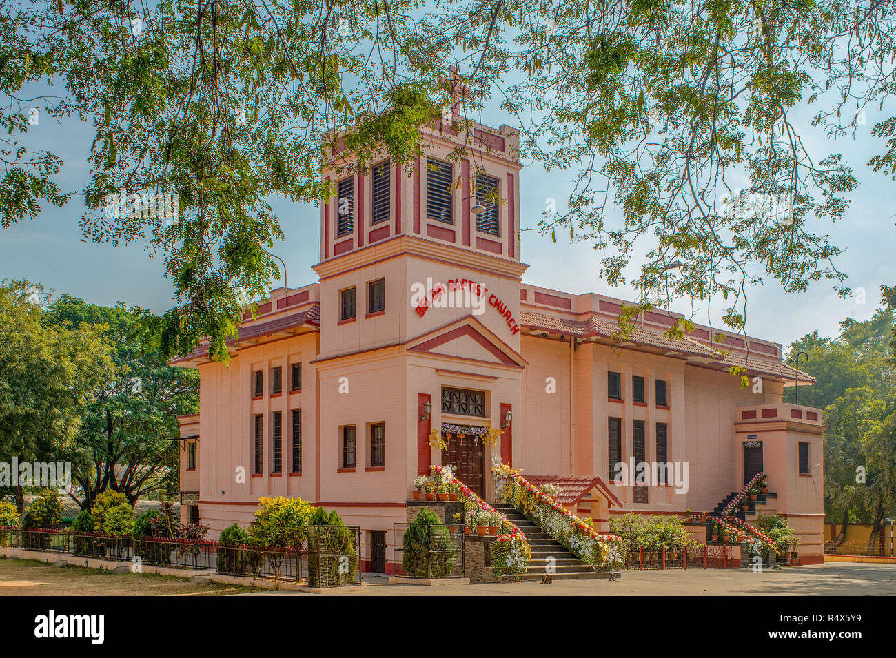 27–Dec-2014- Beldih Baptist Church-, Jamshedpur-Jharkhand INDIA asia Stock Photo