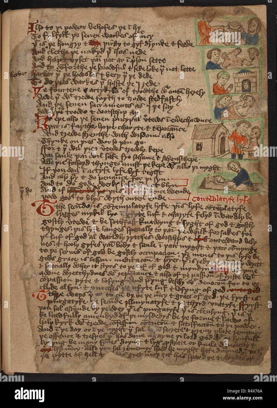 Page Of Manuscript From The Desert Of Religion The Desert - 
