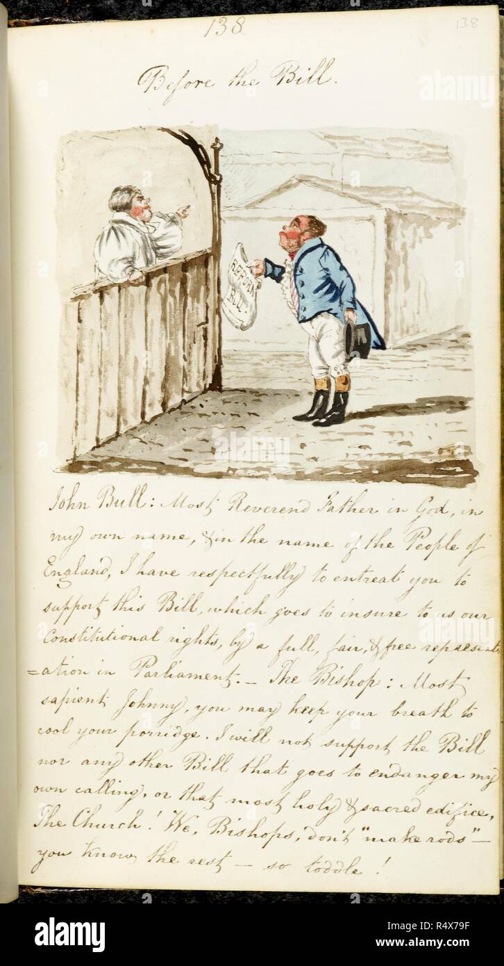 https://c8.alamy.com/comp/R4X79F/john-bull-cartoon-on-the-subject-of-a-reform-bill-watercolour-political-satire-flights-of-fancy-london-1831-john-frederick-herring-junior-bound-sketchbook-of-j-f-herring-b-1815-d-1907-entitled-flights-of-fancy-by-jf-herring-junr-jany-1-1831-watercolour-and-ink-drawings-with-ink-captions-a-lively-early-work-by-a-talented-painter-who-spent-much-of-his-career-imitating-the-paintings-of-his-better-known-father-ones-work-is-often-mistaken-for-the-others-the-volume-contains-a-large-number-of-satirical-coloured-drawings-relating-to-everyday-life-in-britain-mostly-l-R4X79F.jpg