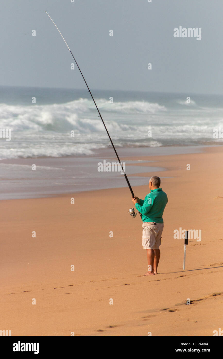 Durban beach fishing hires stock photography and images Alamy