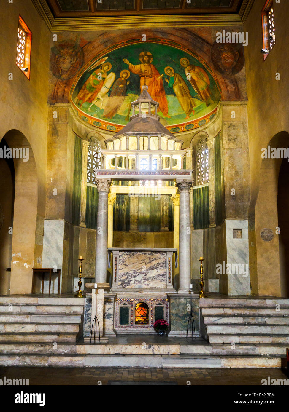 Church of San Giorgio in Velabro - Rome, Italy Stock Photo - Alamy