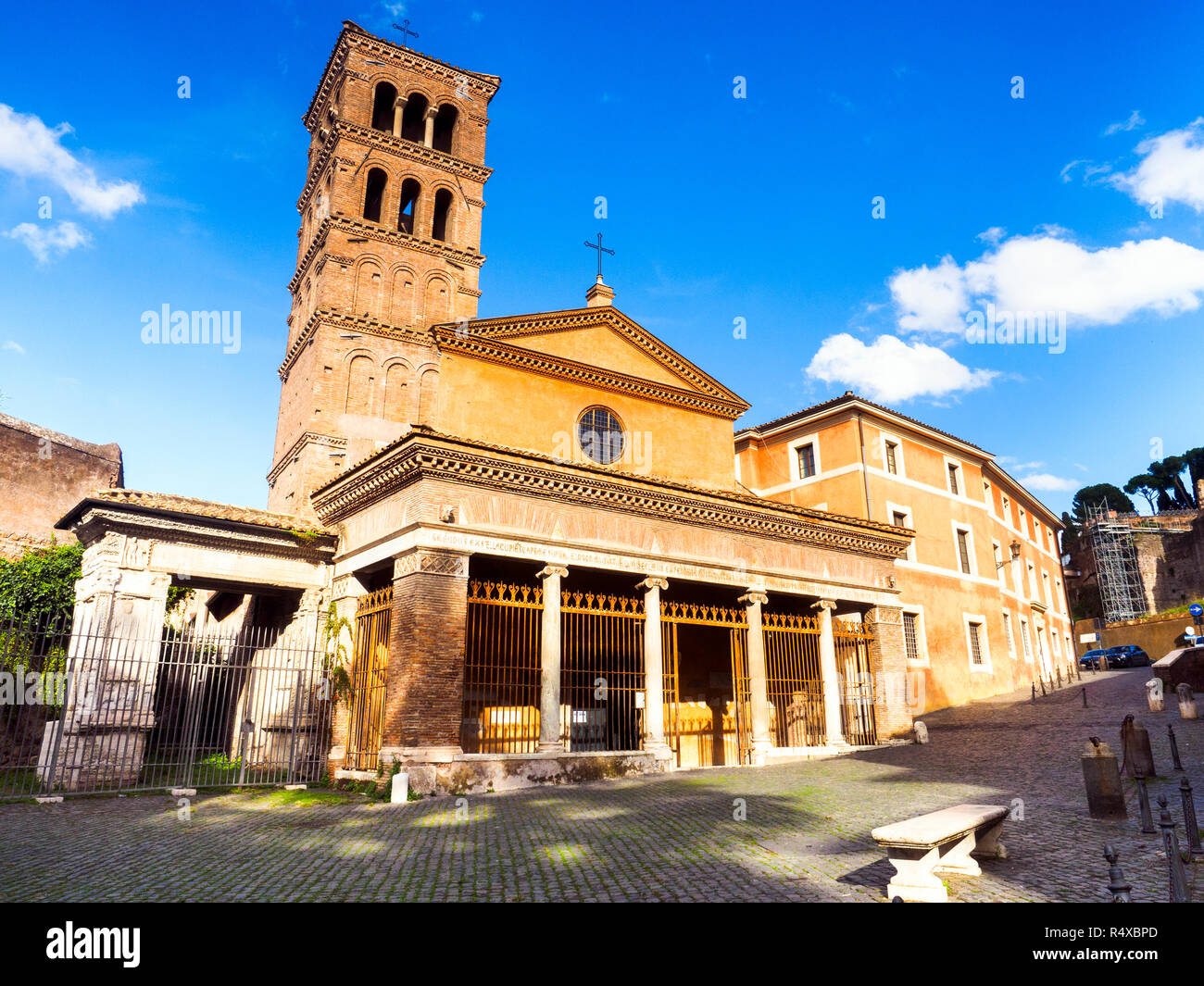 Church of San Giorgio in Velabro - Rome, Italy Stock Photo - Alamy