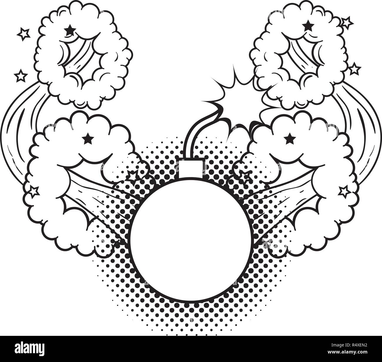 boom pop art style vector illustration design Stock Vector Image & Art ...