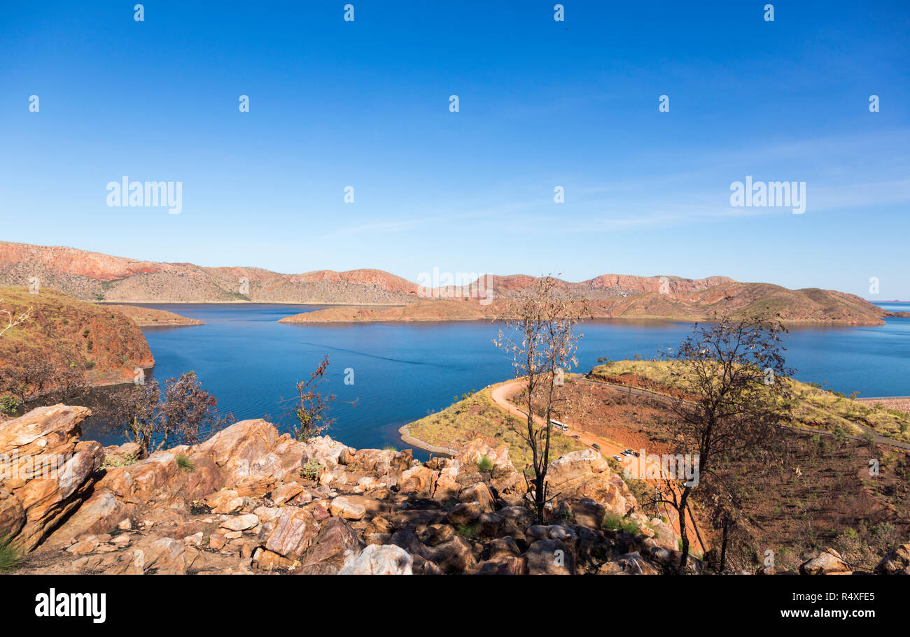 Lake Argyle is Western Australia's largest and Australia's second