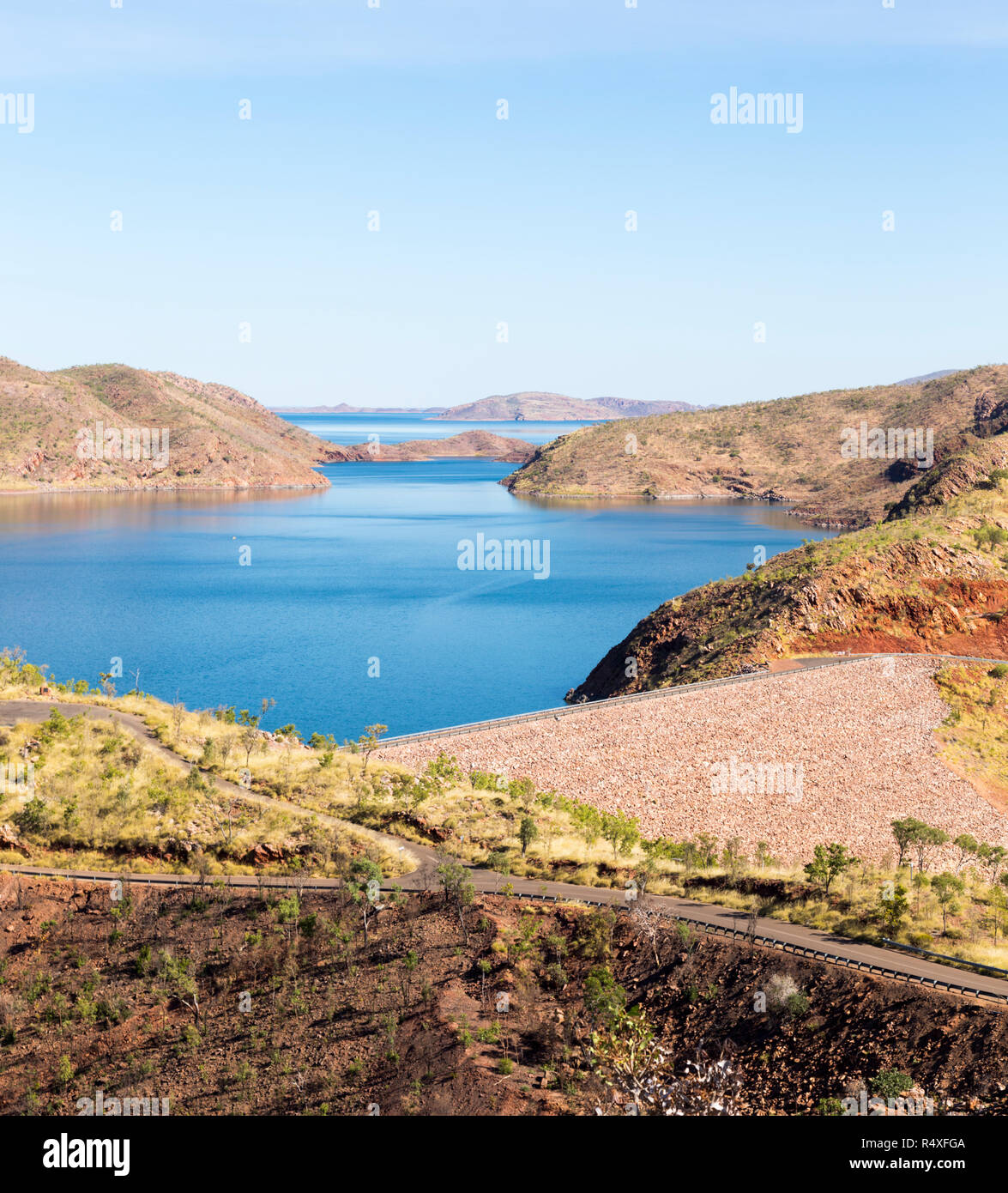 Lake Argyle is Western Australia's largest and Australia's second