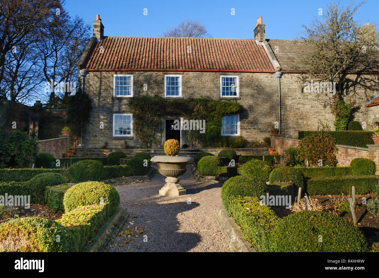 Farmhouse in Beamish Open Air Museum County Durham Stock Photo