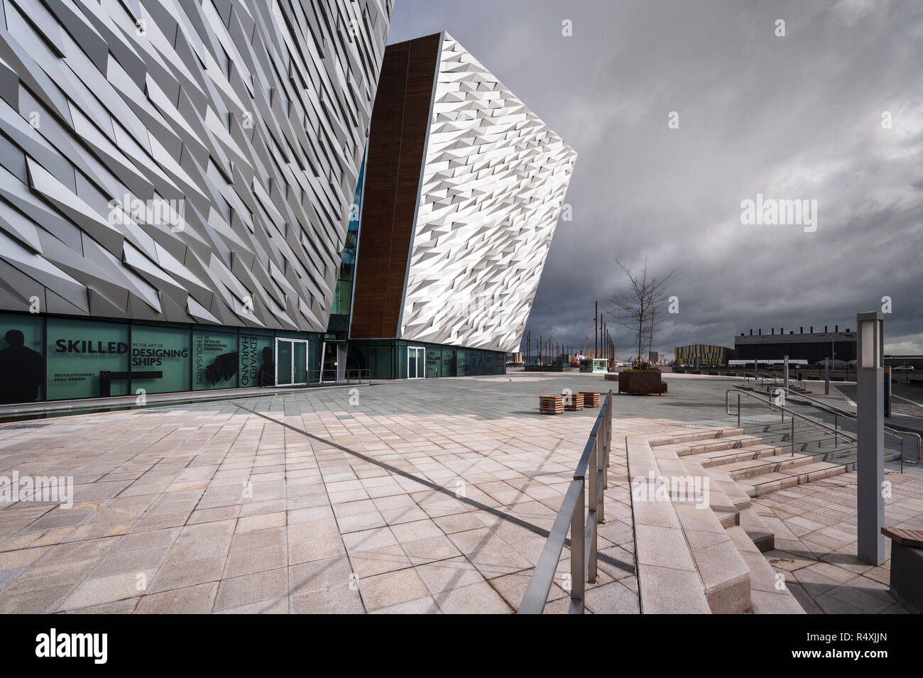 Titanic Belfast Stock Photo