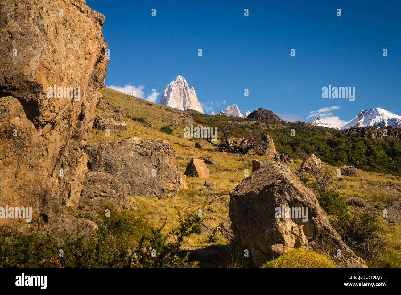 Andes mountain chile argentina border hi-res stock photography and ...