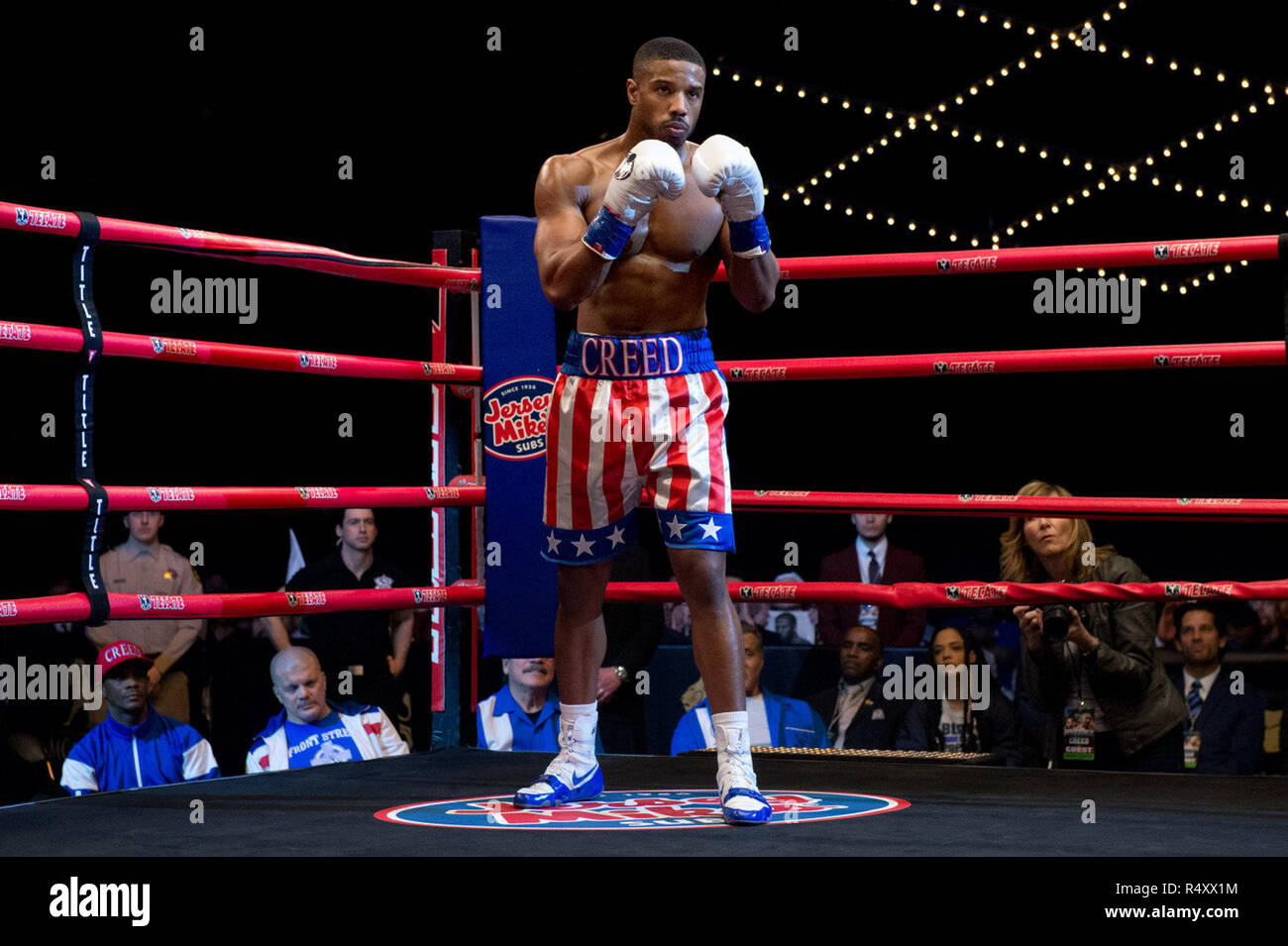 Creed II is a 2018 American sports drama film directed by Steven Caple Jr., and written by Juel Taylor and Sylvester Stallone, from a story by Sascha Penn and Cheo Hodari Coker.    This photograph is for editorial use only and is the copyright of the film company and/or the photographer assigned by the film or production company and can only be reproduced by publications in conjunction with the promotion of the above Film. A Mandatory Credit to the film company is required. The Photographer should also be credited when known. Stock Photo
