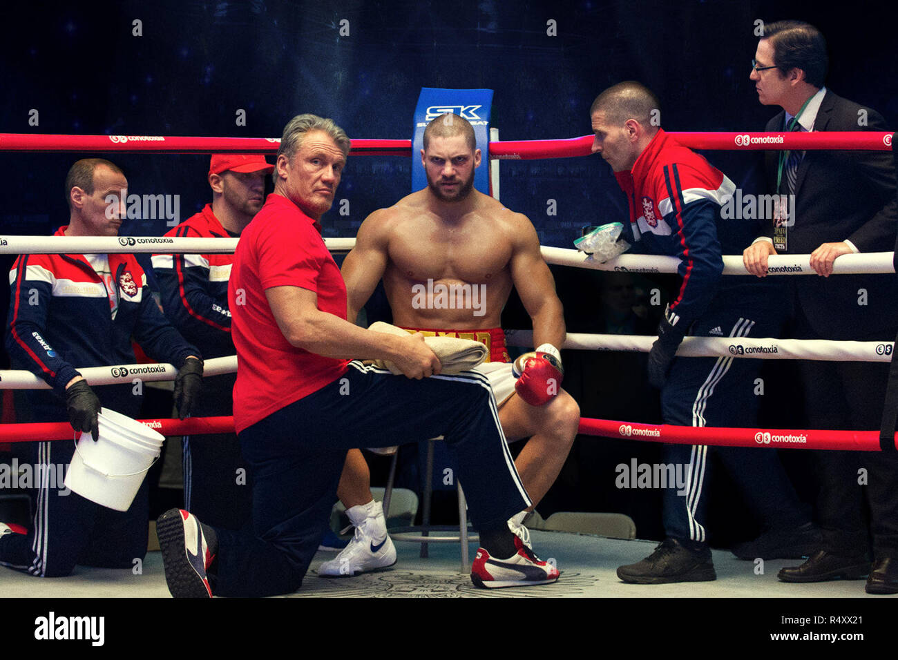 Creed II is a 2018 American sports drama film directed by Steven Caple Jr., and written by Juel Taylor and Sylvester Stallone, from a story by Sascha Penn and Cheo Hodari Coker.    This photograph is for editorial use only and is the copyright of the film company and/or the photographer assigned by the film or production company and can only be reproduced by publications in conjunction with the promotion of the above Film. A Mandatory Credit to the film company is required. The Photographer should also be credited when known. Stock Photo