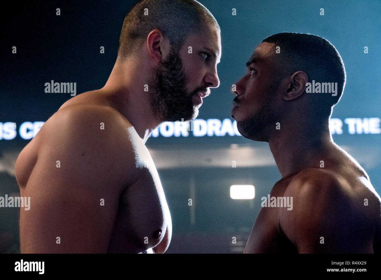 Creed II is a 2018 American sports drama film directed by Steven Caple Jr., and written by Juel Taylor and Sylvester Stallone, from a story by Sascha Penn and Cheo Hodari Coker.    This photograph is for editorial use only and is the copyright of the film company and/or the photographer assigned by the film or production company and can only be reproduced by publications in conjunction with the promotion of the above Film. A Mandatory Credit to the film company is required. The Photographer should also be credited when known. Stock Photo