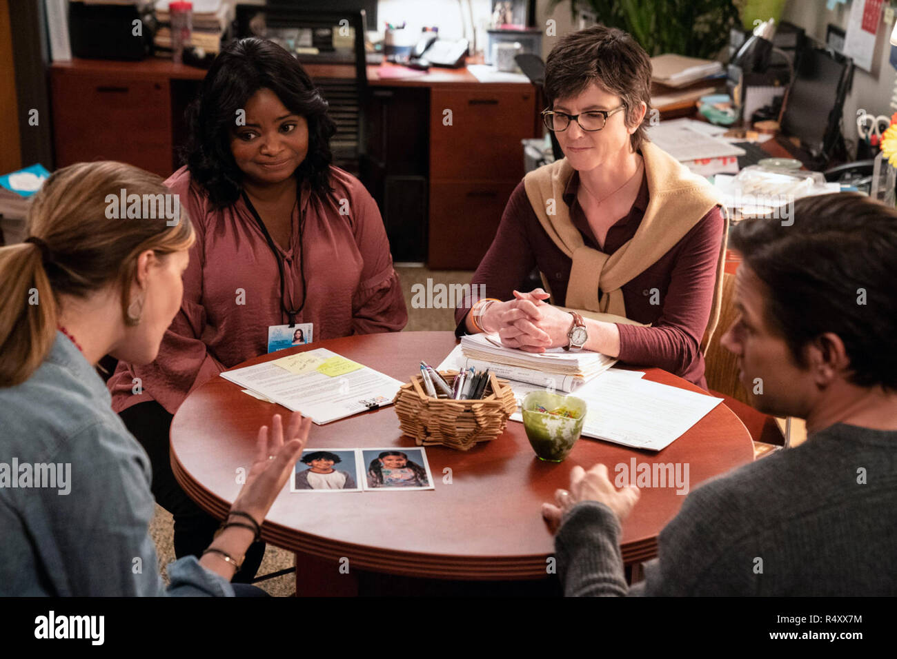 Instant Family is a 2018 American comedy-drama film starring Mark Wahlberg and Rose Byrne as two parents who adopt three young children; Isabela Moner, Gustavo Quiroz, Julianna Gamiz, Margo Martindale, Julie Hagerty, Tig Notaro and Octavia Spencer also star.    This photograph is for editorial use only and is the copyright of the film company and/or the photographer assigned by the film or production company and can only be reproduced by publications in conjunction with the promotion of the above Film. A Mandatory Credit to the film company is required. The Photographer should also be credited Stock Photo