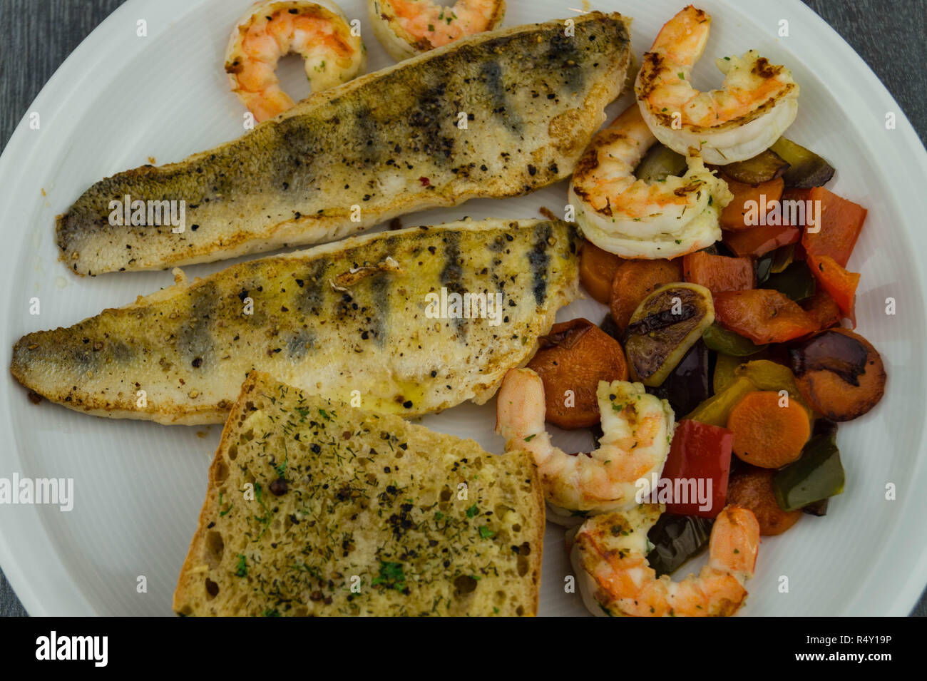 freshwater pikeperch fillet Stock Photo Alamy