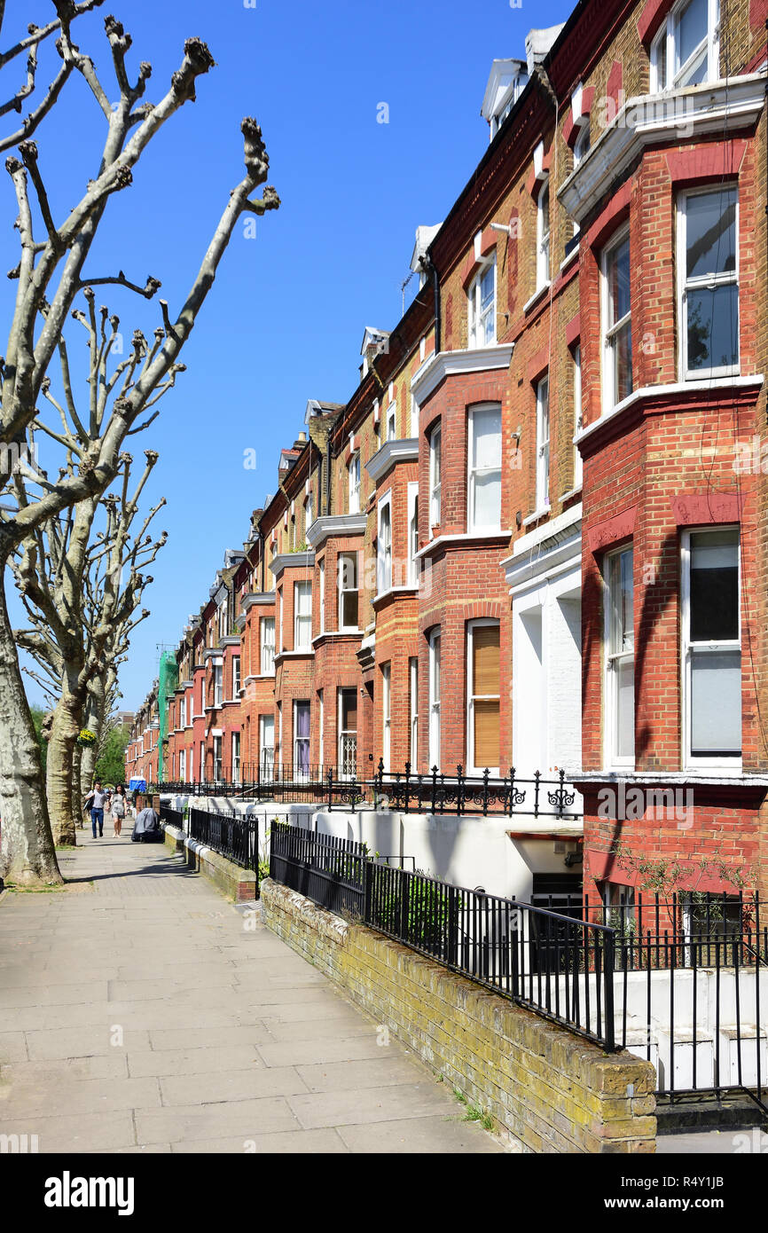 Period terraced properties, Randolph Avenue, Maida Vale, City of