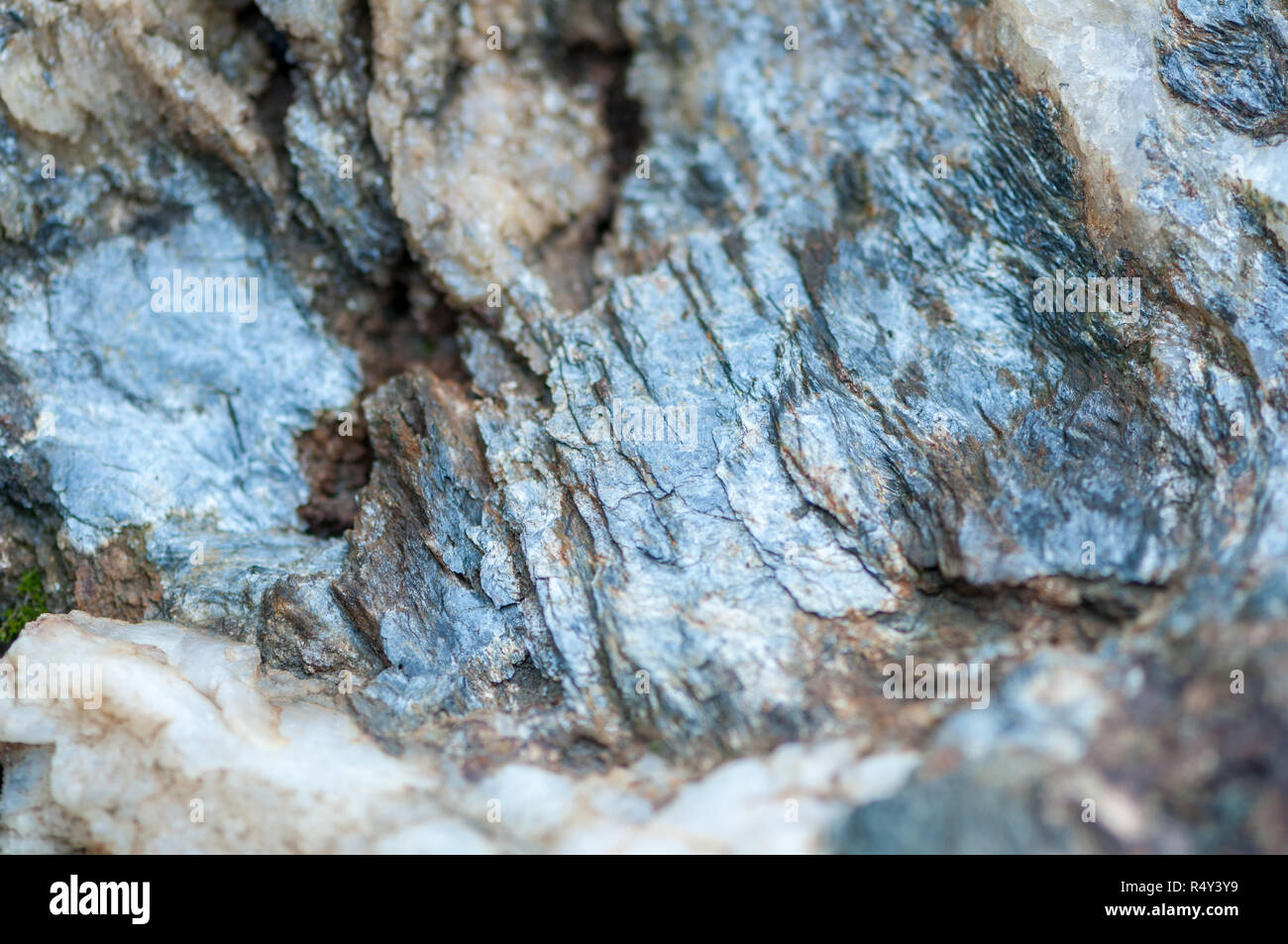 Close-up of rocks, salt and minerals. Shallow depth of field Stock Photo -  Alamy