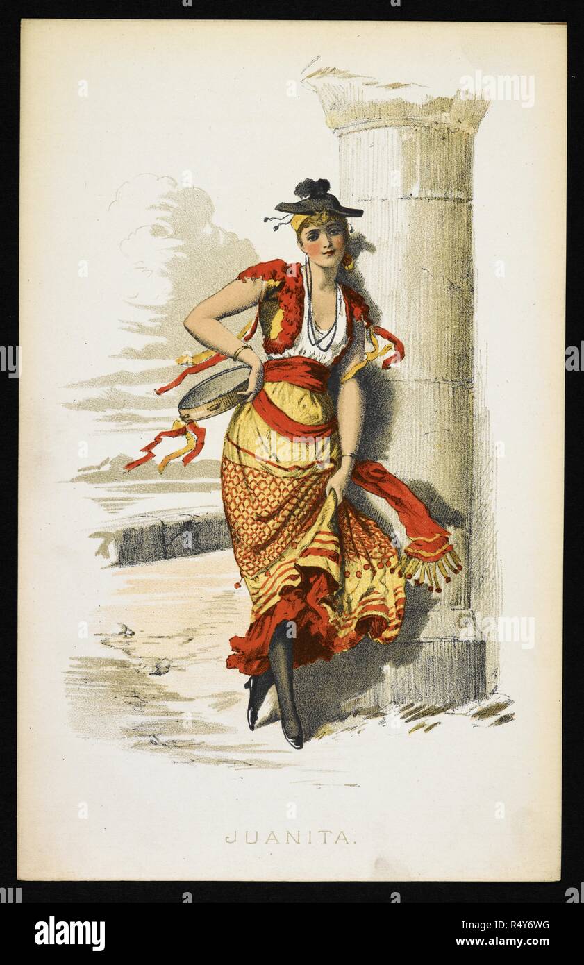 Juanita. A female character. Carmen up to data. A souvenir of the