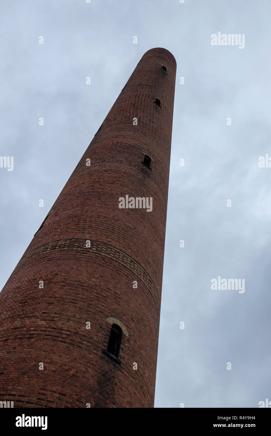 The Shot Tower in Collingwood, Melbourne Stock Photo