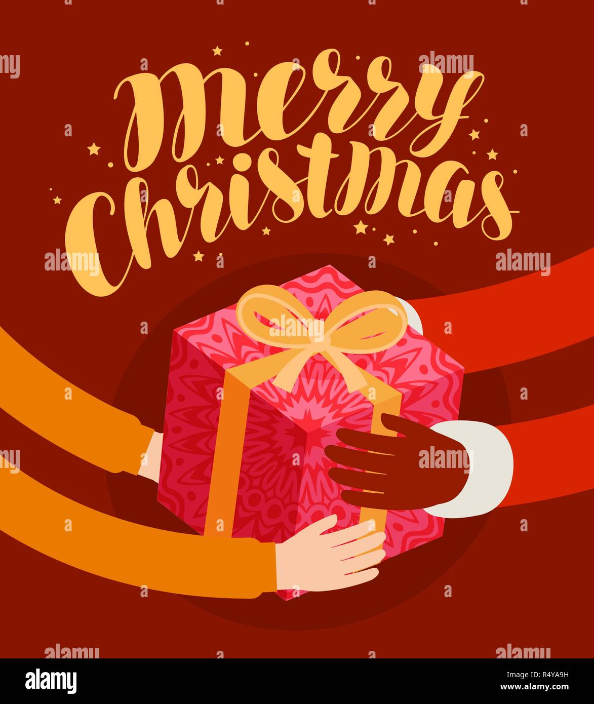 Merry Christmas, banner. Celebration, holiday concept. Vector illustration Stock Vector