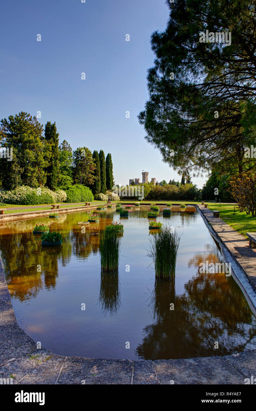 Naturalistic park of Sigurta, Verona province, Italy Stock Photo