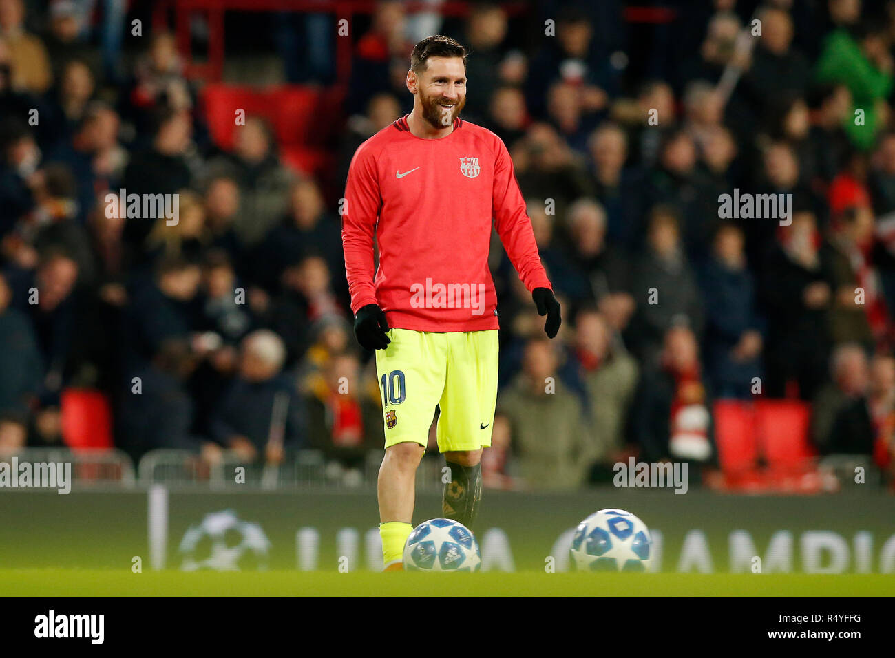 EINDHOVEN, Philips Stadium, PSV - Barcelona , football, Champions League, season 2018-2019 , 28-11-2018, Barcelona player Lionel Messi. Stock Photo