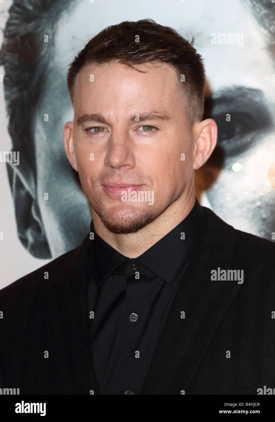 Hollywood star Channing Tatum at the Magic Mike Live Press Night at the Hippodrome Casino. Stock Photo