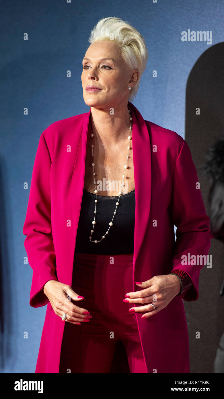 London Uk 28th November 2018 Brigitte Nielsen Attends The European