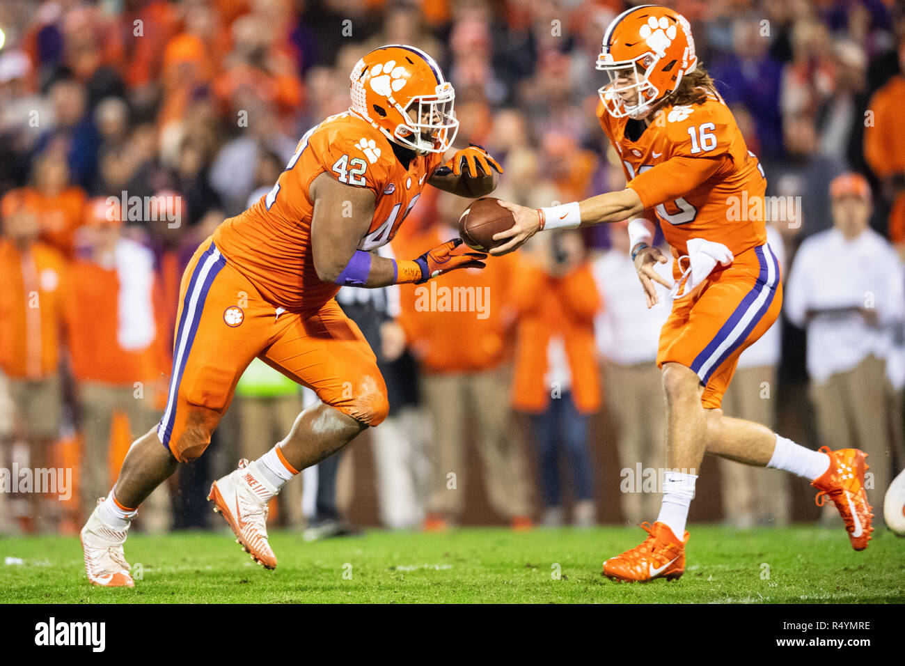 Photo: Christian Wilkins from Clemson receives a jersey from NFL