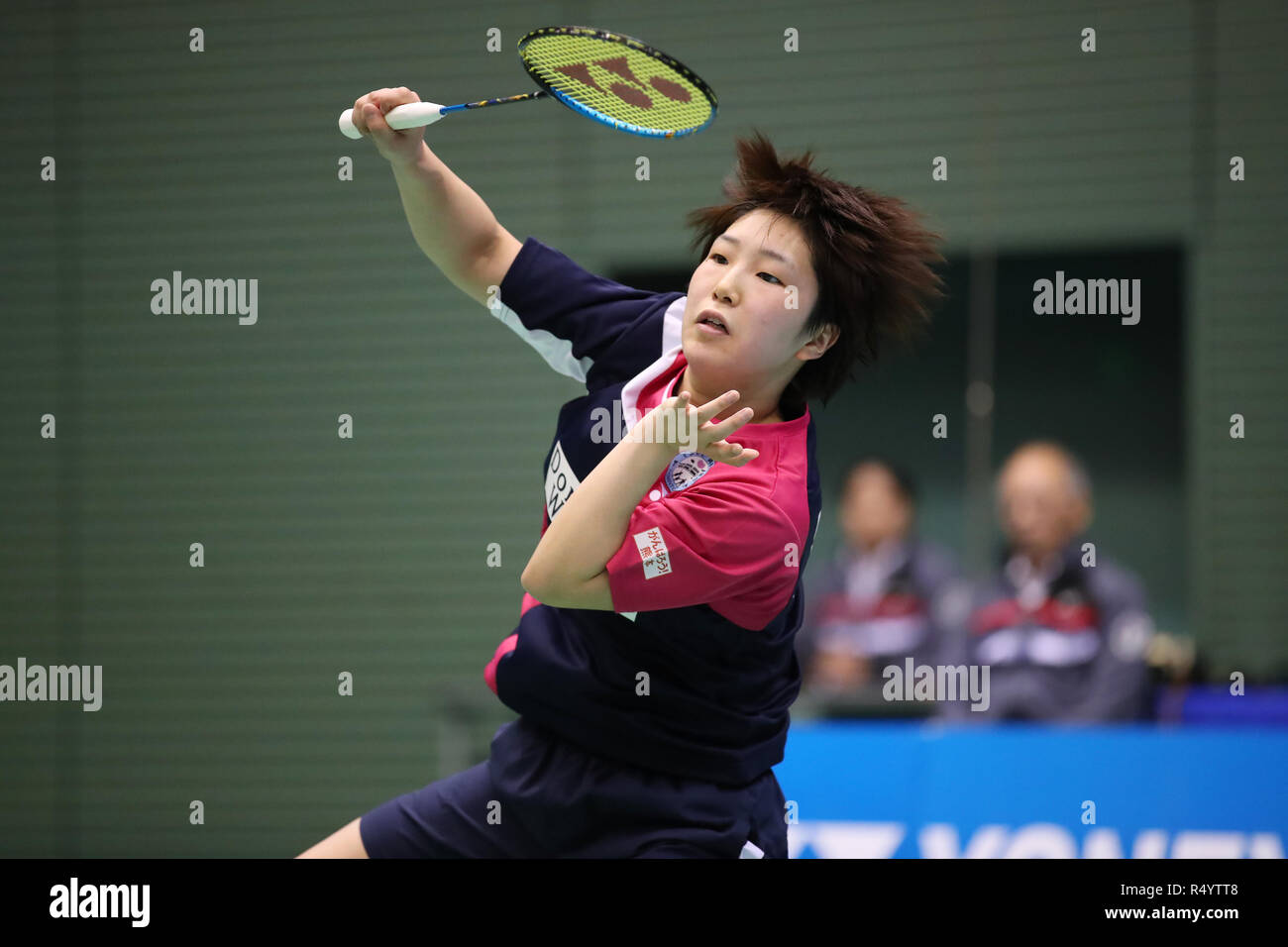 Akane Yamaguchi,  NOVEMBER 29, 2018 - Badminton :  The 72nd All Japan Badminton Championships 2018  Women's Singles 2nd Round  at Komazawa Gymnasium, Tokyo, Japan.  (Photo by YUTAKA/AFLO SPORT) Stock Photo
