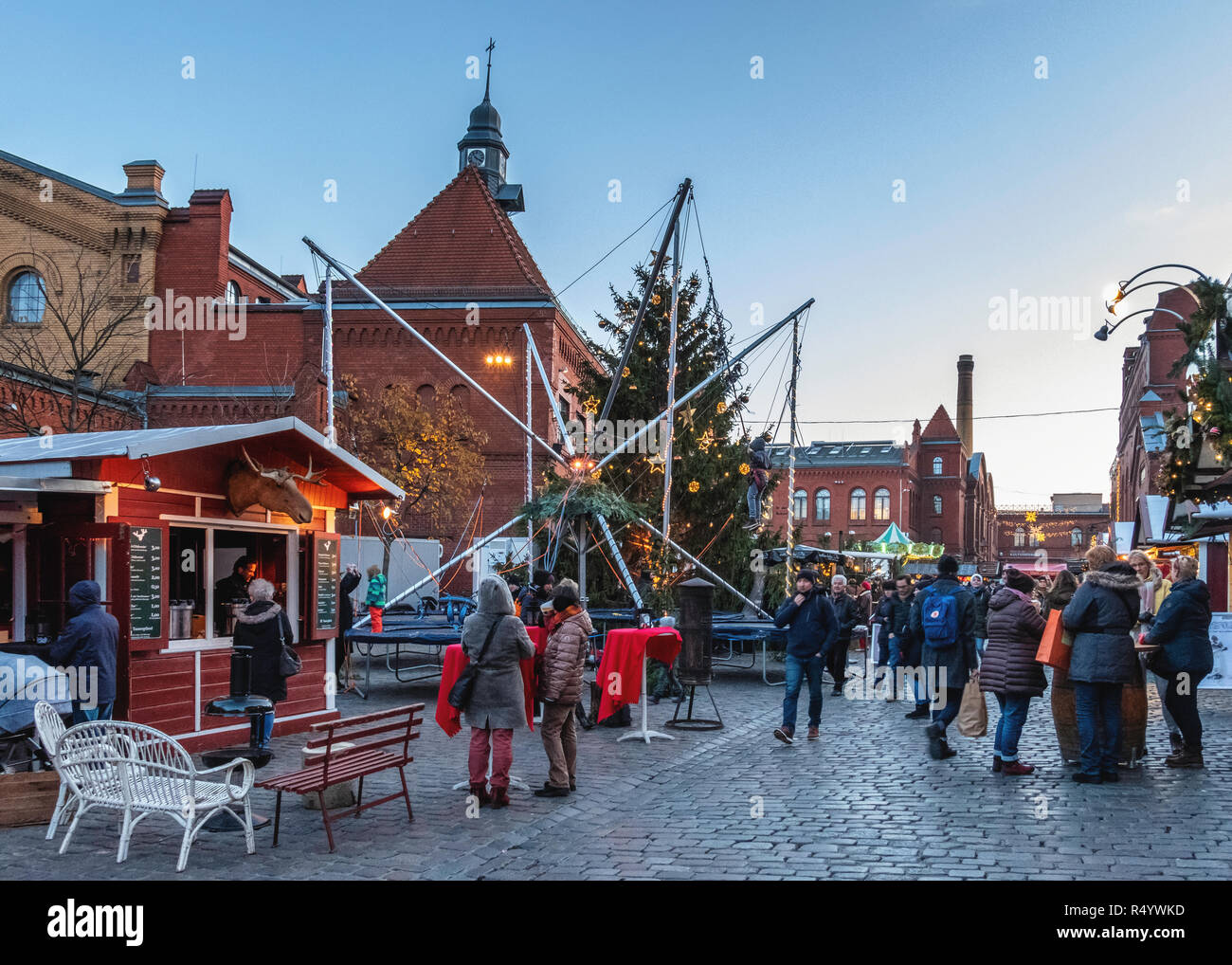 Berlin. 28th November 2018. Christmas Market has opened at the historic