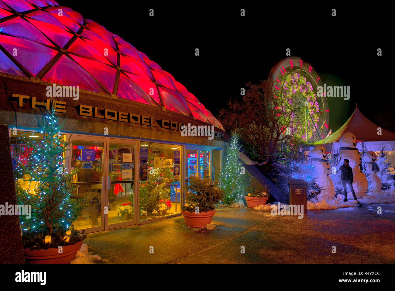 Bloedel Conservatory at Christmas, Queen Elizabeth Park, Vancouver