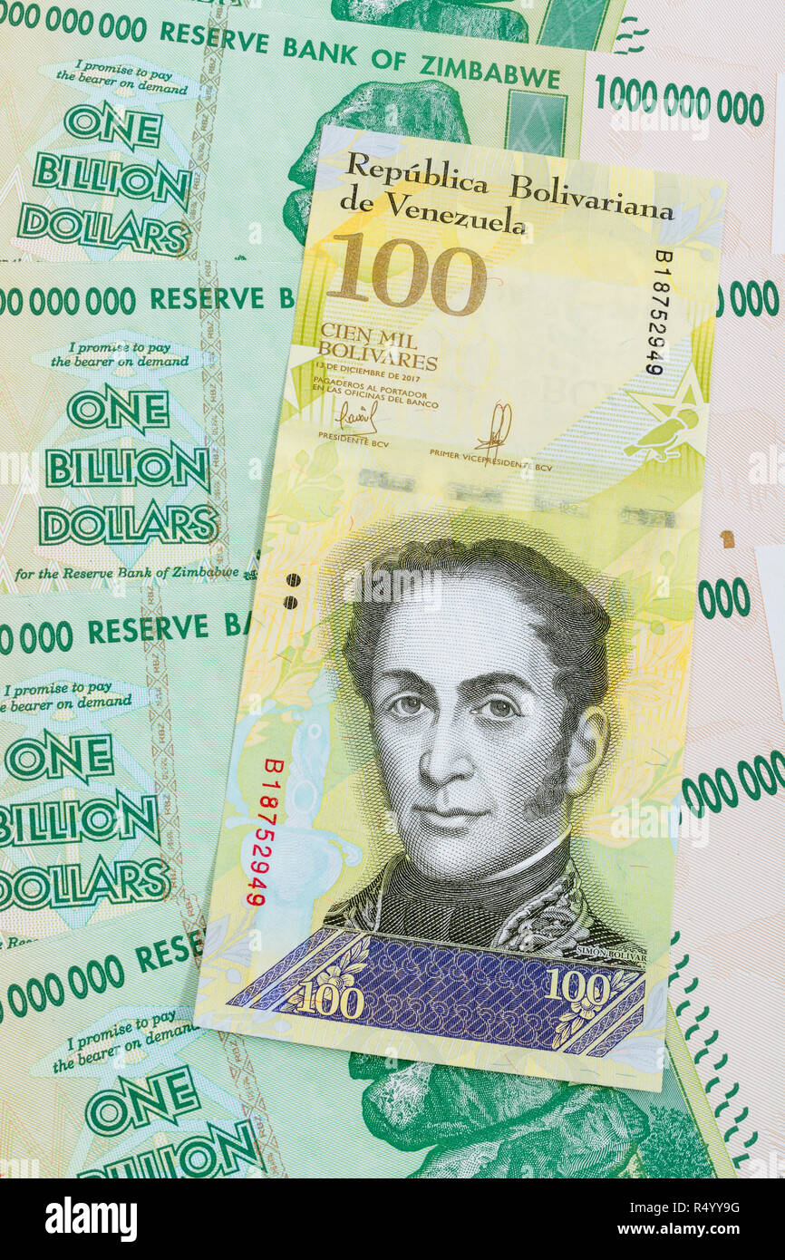 100 bolivar note hires stock photography and images Alamy