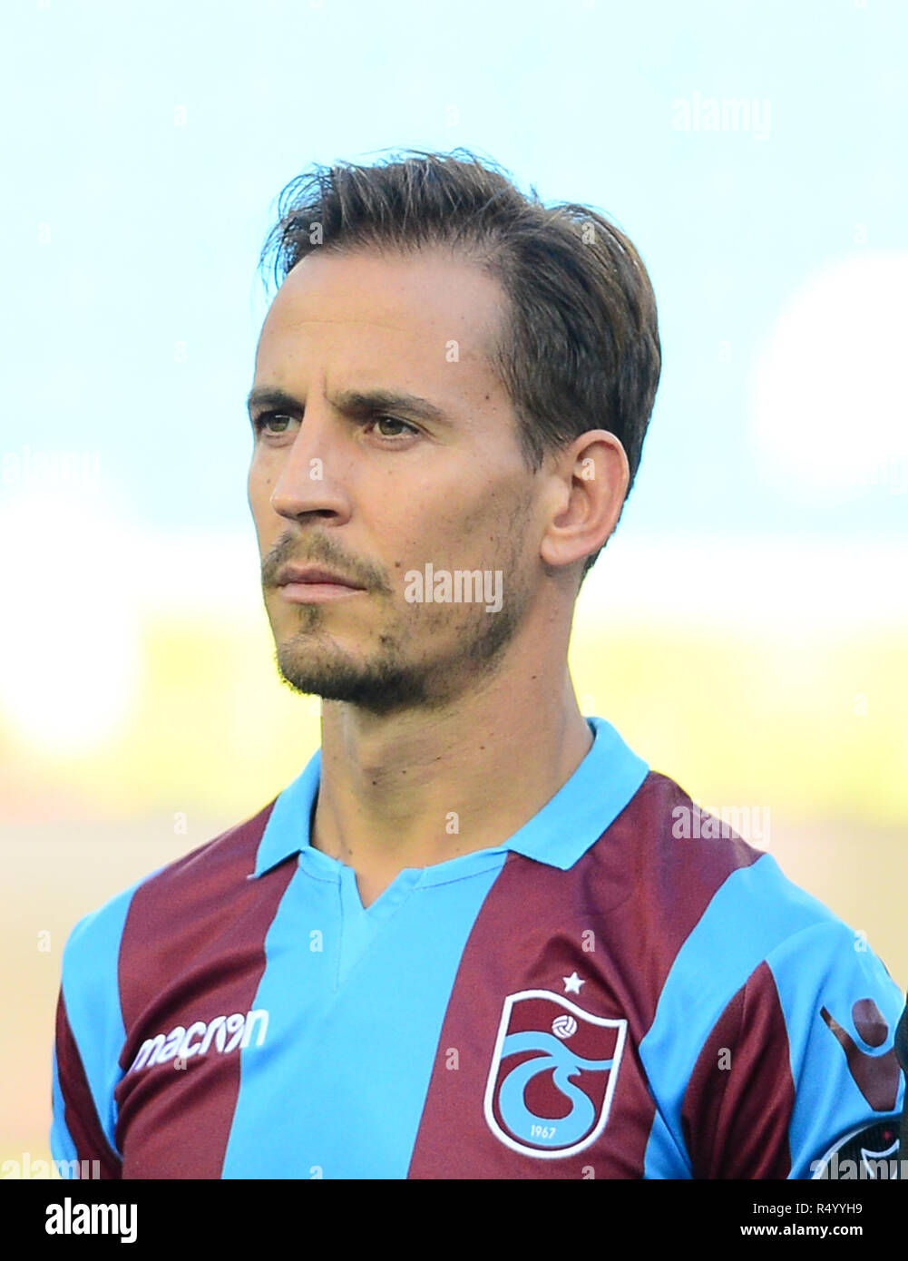 Joao Pereira of Trabzonspor . Stock Photo