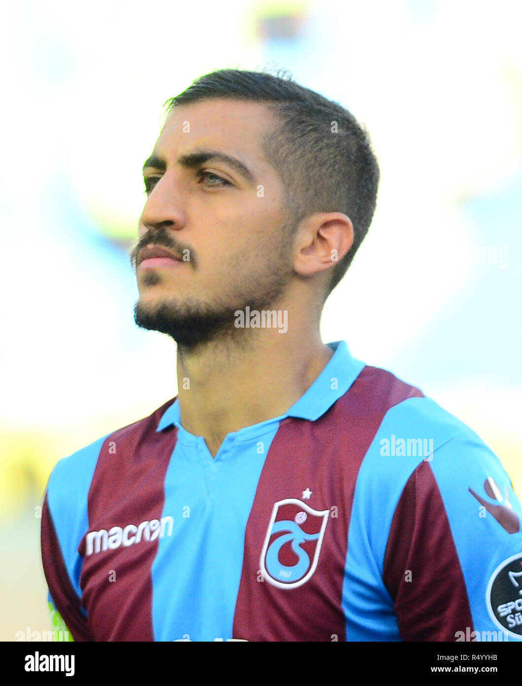 Majid Hosseini of Trabzonspor . Stock Photo