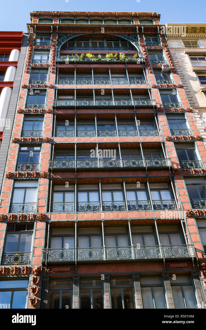 Broadway in SoHo is an historic district, NYC, USA Stock Photo