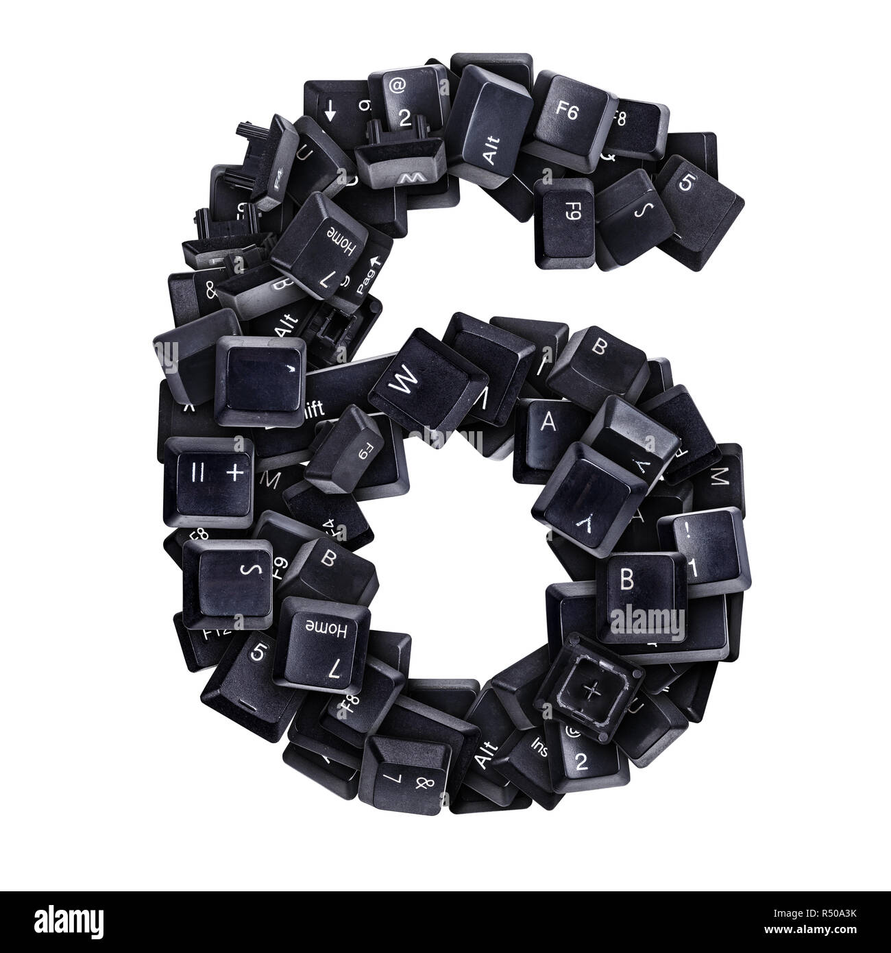 Number 6 buttons hi-res stock photography and images - Alamy