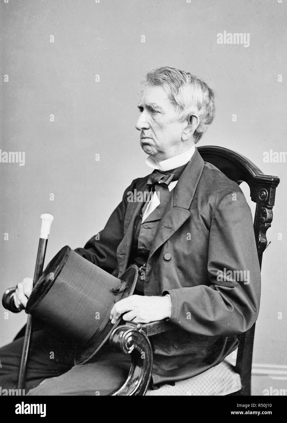 Secretary of State William H. Seward, circa 1863 Stock Photo